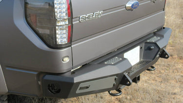Addictive Desert Design Addictive Desert Designs 2009 - 2014 Ford F-150 Raptor HoneyBadger Rear Bumper Steel Hammer Black Powder Coat R017301280103 | R017301280103