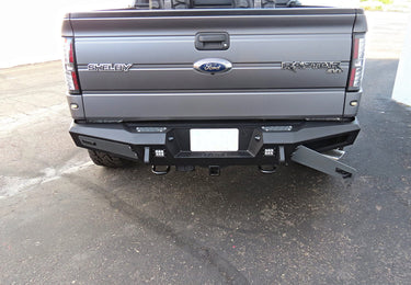 Addictive Desert Design Addictive Desert Designs 2009 - 2014 Ford F-150 Raptor HoneyBadger Rear Bumper Steel Hammer Black Powder Coat R017301280103 | R017301280103