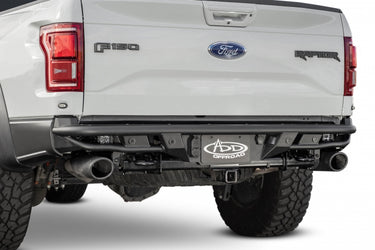 Addictive Desert Design Addictive Desert Designs 2017 - 2020 Ford Raptor ADD PRO Bolt-On Rear Bumper Steel Hammer Black Powder Coat R118571280103 | R118571280103