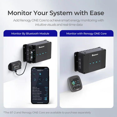 12V 30A/50A DC-DC On-Board Battery Charger with MPPT — 30A / w/ Bluetooth & Renogy ONE Core