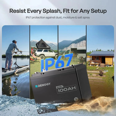 12V 100Ah Trolling Motor Lithium Iron Phosphate Battery with Bluetooth | Core Series