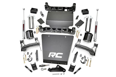 Rough Country Rough Country 5 Inch Lift Kit  Bracket  Chevy Silverado  GMC Sierra 1500 4WD (2014-2018  Classic) 29130 | 29130