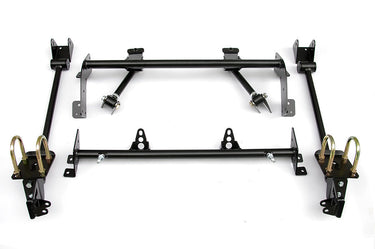 Heim Version - Bolt-On 4-Link w/ rubber rod ends for 68-70 Mopar B Body. Includes 4 link bars  mounting brackets and hardware.
