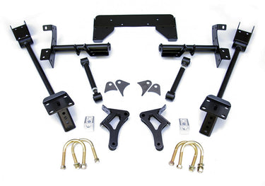 Heim Version - Bolt-On 4-Link w/ rubber rod ends for 70-74 Mopar INE IN Body. Includes 4 link bars  mounting brackets and hardware.