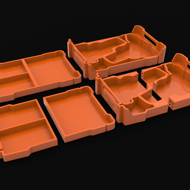Packout Insert For M12 gen 2 Drill/Surge Driver Holder - Jonah Pope Design (JP-DID)