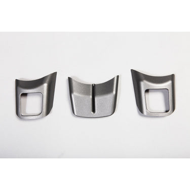 Rugged Ridge Steering Wheel Accent Trim Charcoal 11-18 Jeep Wrangler JK | 11157.12