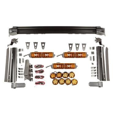 Rugged Ridge Elite Fast Track Kit 3 Bars 8 Rounds 07-18 Jeep Wrangler JK | 11232.57