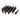 Rugged Ridge Wheel Lug Nut 23 Piece 1 2x20 Bullet Style Black | 16715.25