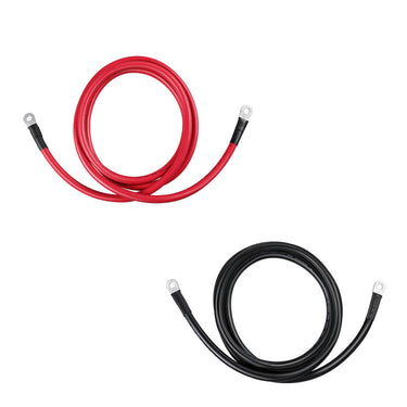 Battery Inverter Cables for 3/8 in Lugs — 5Ft 4/0AWG