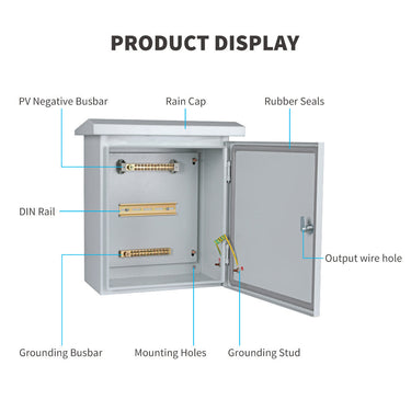 5 Strings Solar Combiner Box
