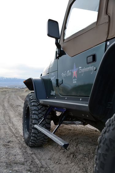 Rock Slide Engineering TJ STEP SLIDERS 1997-06 JEEP TJ | BD-SS-100-TJ