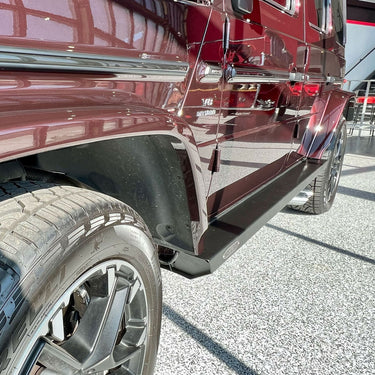 Rock Slide Engineering MERCEDES G-WAGEN 4x4 SQUARED STEP SLIDERS 1990-2018 MB G-CLASS 4x4 SQUARED | BD-SS-300-GWG