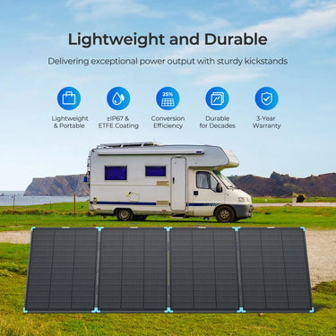 100/300W N-Type Lightweight Portable Solar Panel Suitcase — 100W