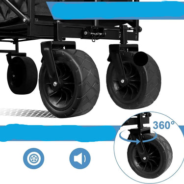 Heavy-Duty Collapsible cart  with Wheels