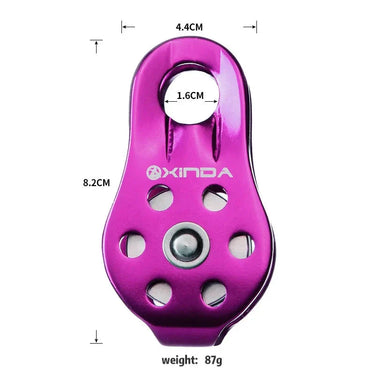 High-Altitude Traverse Pulley for Safe and Efficient Hauling