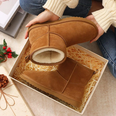 Stay Warm This Winter  Fuzzy Snow Boots