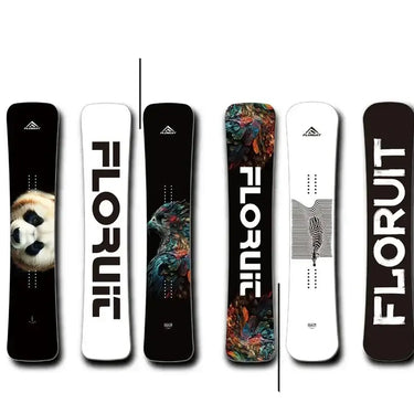 Freestyle Adult Snowboard with Bindings Boots & Fiberglass Construction