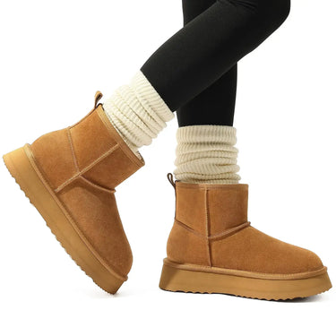 Stay Warm This Winter  Fuzzy Snow Boots