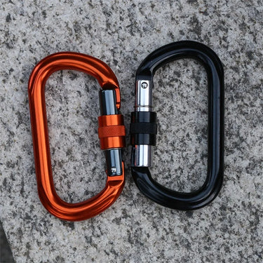 Mosquetón de seguridad automático: multicolor, duradero y fiable