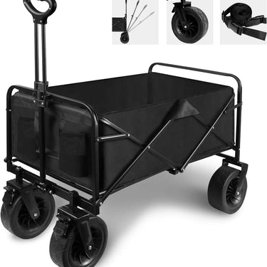 Heavy-Duty Collapsible cart  with Wheels