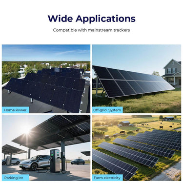 Panel solar bifacial PERC Sungold Power 415W | SGP-415-BBS Listado UL61730 CEC