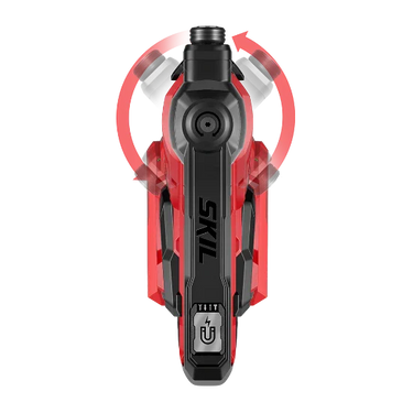 SKIL DL6300D-12 20V BL 2-in-1 Flip Drill Kit, with 20V 2.0Ah USB-C Battery, 20W PD Charger and 5PC Bit Kit