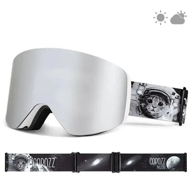 Over the Glasses Ski Goggles