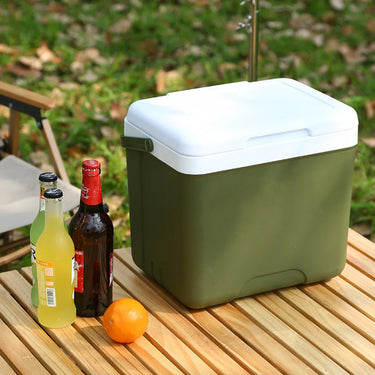 All-in-One Outdoor Cooler for Food Drinks and BBQ Gear