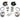 Teraflex TeraFlex TJ Rear Disc Brake Conversion Kit W E-Brake Cables 97-06 Wrangler TJ TeraFlex 4354425 | 4354425