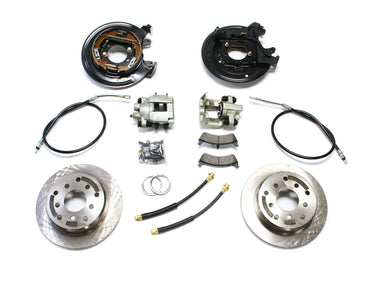 Teraflex TeraFlex TJ Rear Disc Brake Conversion Kit W E-Brake Cables 97-06 Wrangler TJ TeraFlex 4354425 | 4354425