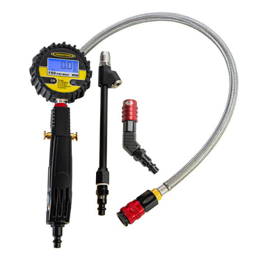 Switch Hitter Digital - Ventoso™ RED Tire Inflator with Quick-Switch Chucks