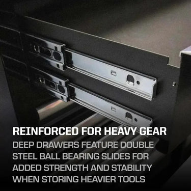Tech Series | 41" 11-Drawer Rolling Tool Chest | White