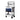 BoxoUSA Pro Series | 28" 3-Drawer Flip top Service Cart Tool Box UAS2603LM-W-B