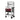 BoxoUSA Pro Series | 28" 3-Drawer Flip top Service Cart Tool Box UAS2603LM-W-R