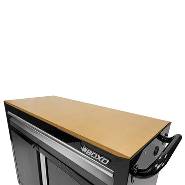 Tech Series | 45” Mobile Workbench with Storage and Power | Black