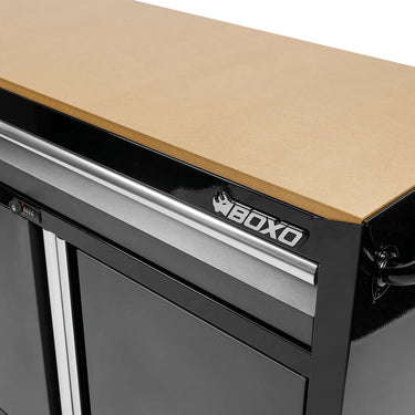 Tech Series | 45” Mobile Workbench with Storage and Power | Black