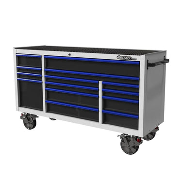 BoxoUSA Pro Series | 72'' 14-Drawer Rolling Tool Box | No Trim UATD7214-W-1