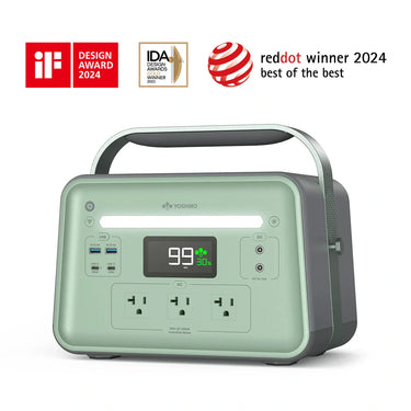 Estación de energía portátil de estado sólido Yoshino B660 - 660 W | 602 Wh