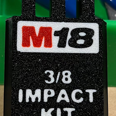 Packout Insert For M18 Mid Torque 3/8” Impact Wrench w/ 43-Piece Impact Socket Set (WASH)
