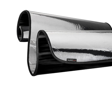 WeatherTech WeatherTech Silver  Black SunShade Fits -66-68 330 GTS TS1024 | TS1024