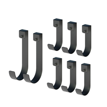 Ganchos para estantes de pared Bristol | Paquete de 8