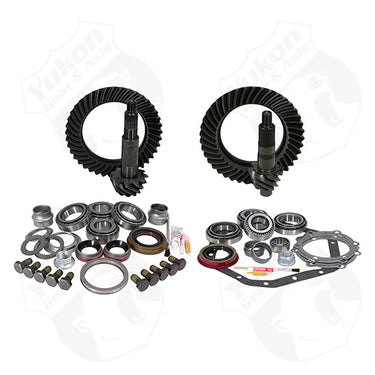 Yukon Gear and Axle Yukon Gear and Install Kit reverse rotation Dana 60 and ’89-‘98 GM 14T 5.38 thick | YGK049