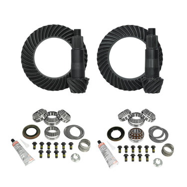 Yukon Gear and Axle Yukon Re-Gear and Install Kit Dana 44 front and rear Jeep JL JT Rubicon 5.38 | YGK070