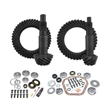 Yukon Gear and Axle Yukon Re-Gear and Install Kit D60 reverse thick front D80 rear Ford F350 4.30 | YGK147