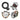 Yukon Gear and Axle 9.25 CHY 3.55 Rear Ring and Pinion Install Kit 31spl Posi 1.62 Axle Bearings | YGK2074