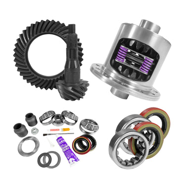 Yukon Gear and Axle 9.75 Ford 3.73 Rear Ring and Pinion Install Kit 34spl Posi Axle Bearings | YGK2092