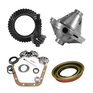 Yukon Gear and Axle 10.5 GM 14 Bolt 4.88 Rear Ring and Pinion Install Kit 30 Spline Posi 4.10 and down carrier case uses 1.625 long ring gear bolt under head length | YGK2128