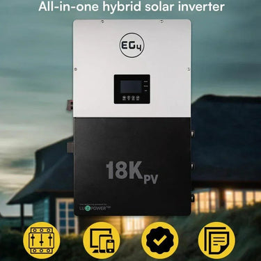 EG4 18k PV Hybrid Inverter 18000W PV Input EG4-18KPV-12LV