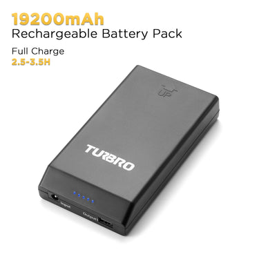 Batería de repuesto AirSupply MS12, 19 200 mAh, recargable, 50 horas de autonomía 