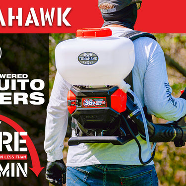 4 Gal Battery Powered Backpack Mosquito Fogger Sprayer 36V for Pest Control Ticks, Fleas, Flies, and Mosquitoes